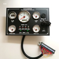 Panneau de commande universel pour générateurs diesel, moteurs in-bord/ext-bord, en plastique, Zhongling CX9128, 24V, courant nominal 0A