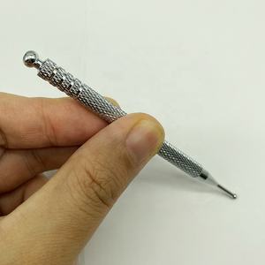 2025 Venta caliente Sonda de oreja de acero inoxidable masajeador de acupuntura herramienta de reflexología Facial herramienta de reflexología pluma de acupuntura del oído - Product Image 5