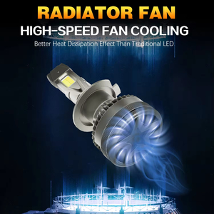 Nueva llegada personalizada Super brillante Hi/ Low Beam 140W colores duales 3000K 6000K Flash App Control H4 Led faros bombilla para coche - Product Image 3