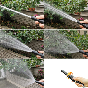 DD2933 métal 50 <span class=keywords><strong>pieds</strong></span> durs tuyaux lourds pulvérisateur 304 acier inoxydable lavage de voiture jardin <span class=keywords><strong>arrosage</strong></span> télescopique <span class=keywords><strong>tuyau</strong></span> magique avec buse - Product Image 2