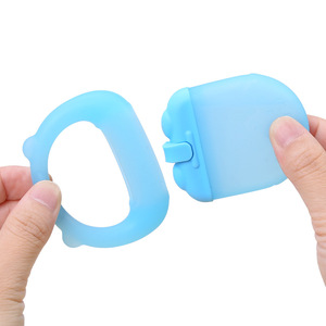 Anneau de dentition en silicone rempli d'eau pour bébés de 0 à 24 mois, jouet à mâcher anti-sucette - Product Image 1