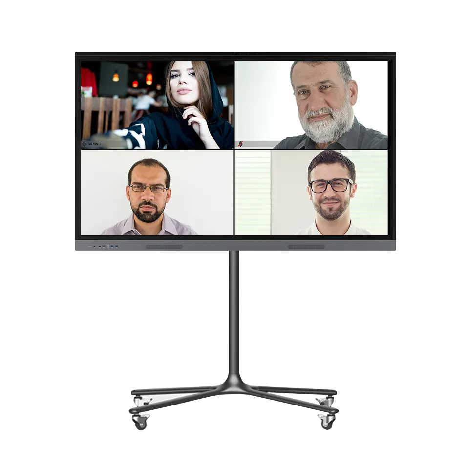 65 75 86 100 pulgadas Video enseñanza Smart Whiteboard máquina Whiteboard Smart TV para enseñanza y reunión