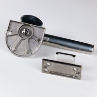 Loquet de four à compression en acier inoxydable 304, poignée de porte isolante thermiquement pour stérilisateur industriel et équipement de transformation alimentaire
