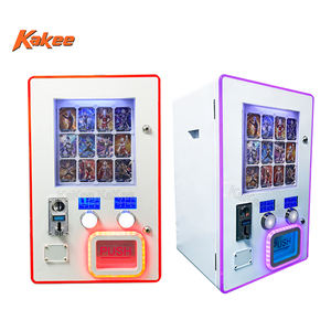 Máquina Expendedora Profesional Pequeña para Tarjetas, Distribuidor de Tarjetas Pokémon, Admite Pagos en Efectivo, Monedas y Pagos Electrónicos - Product Image 1