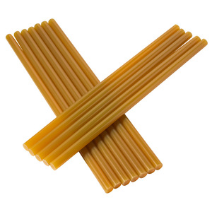 Jiajian Hot Melt Glue Sticks 7mm 11mm High Temperature Strong Adhesion Dark Yellow For Industrial Use - Product Image 1