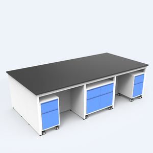 H khung kim loại đồ nội thất treo phòng thí nghiệm băng ghế dự bị với tủ tường bàn làm việc vật liệu thép bảng phòng thí nghiệm cho bệnh viện sử dụng - Product Image 6