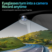 Gafas Inteligentes CY01 con Batería de Larga Duración, Carga Magnética, 10 Horas de Reproducción de Música, Sonido Estéreo HiFi, Micrófono con Cancelación de Ruido, Video 1080p