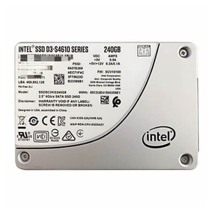 SSD D3-S4610 Series 240GB 6Gb/s 2.5-Inch SFF Enterprise Hard <b>Drive</b> Brand New for Server Hard <b>Drive</b> - Product Image 1
