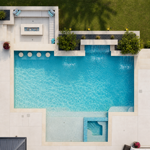 Piscina Prefabricada Modular Grande de Fibra de Vidrio para Adultos, 8M 10M, de Nado y SPA, de Fácil Instalación, Lista para Empotrar, a la Venta - Product Image 6