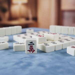 Tuiles de Mahjong à Frotter à la Main, Motif Panda Mignon, 42/44, Populaire sur Internet, Coffret Cadeau pour Fêtes - Product Image 3