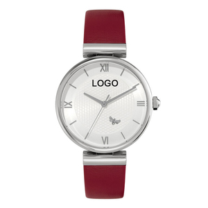 Fabricant de montres OEM, Little Bee, montre minimaliste pour femme, bracelet en cuir véritable, marque de luxe, montre simple de haute qualité pour femme - Product Image 1