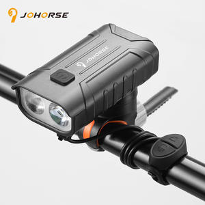 Lampe avant de vélo personnalisée avec LED, étanche, alimentée par batterie, en plastique, universelle pour vélo électrique et vélo enfant - Product Image 2