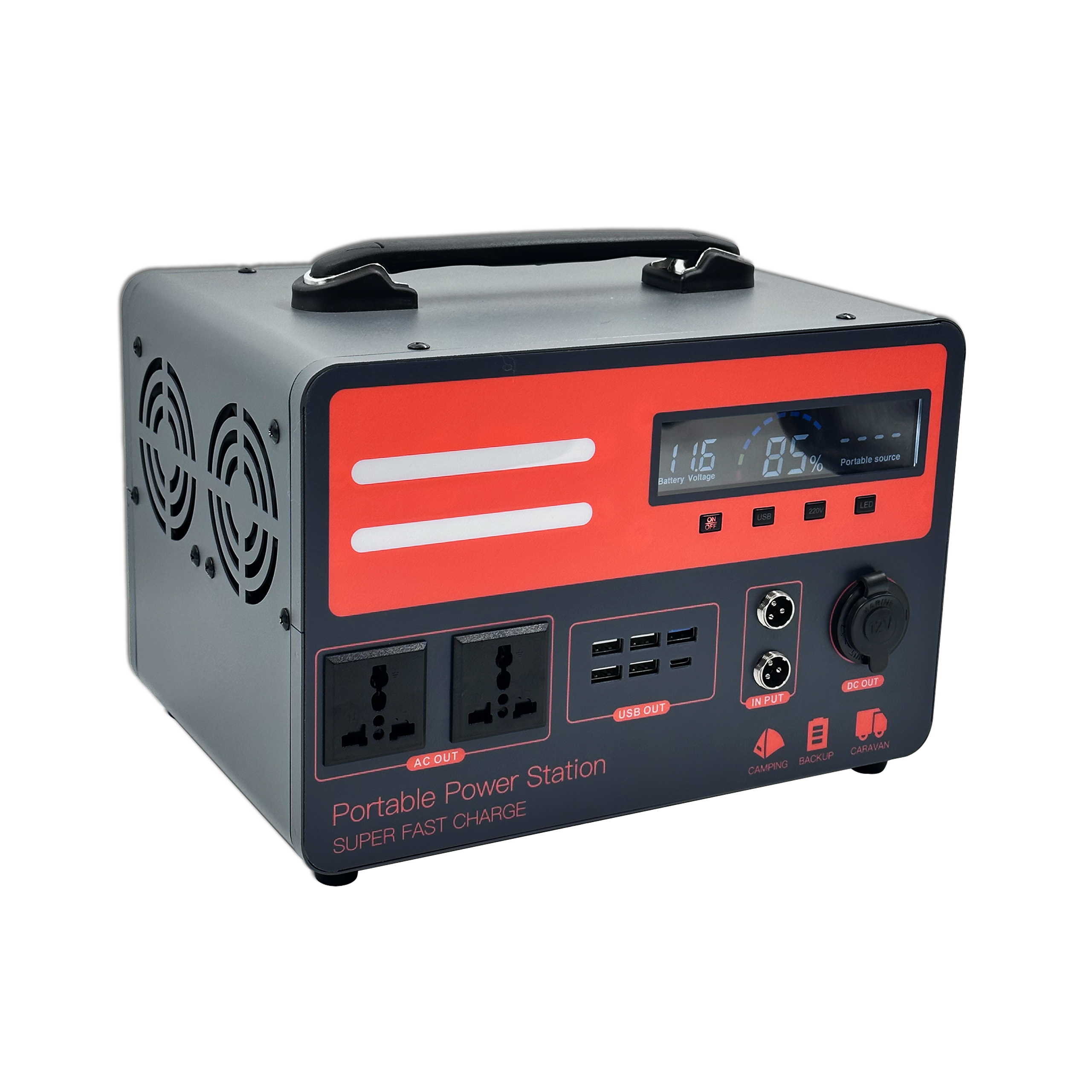 600w 1500w 2000w New Product Price 110v 220v Solar Energy System Solar Power Station Portable