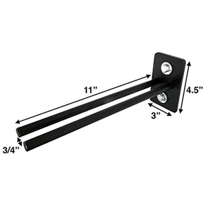 JH-Mech-soporte de almacenamiento ajustable para el hogar y garaje, esquís de acero resistente montado en la pared, estante de <span class=keywords><strong>Metal</strong></span> para Snowboard - Product Image 5