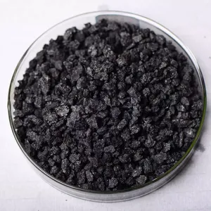 Laag Zwavelgehalte Gecalcineerd Petroleumcokespoeder 5-10Mm Korrels Grafietpetroleumcokes 98% Koolstof-Recarburizer Gieterij