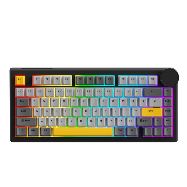 New AJAZZ AK820 V2 Hall Effect Keyboard 8000Hz Polling Rate Rapid Trigger Magnetic Switch Keyboard for Competitive E-sports