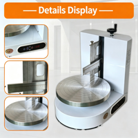 Machine à glaçage automatique et commerciale pour gâteaux d'anniversaire de forme ronde, machine à décorer les gâteaux