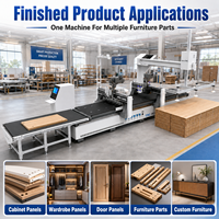Machine de découpe CNC 3018 avec alimentation automatique, ligne de nesting CNC, gravure sur MDF et contreplaqué, haute productivité pour l'usine de travail du bois