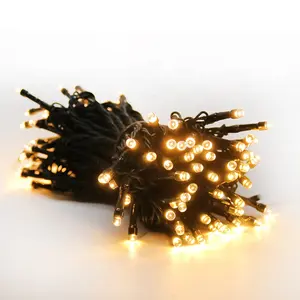 Guirlande lumineuse à LED pour arbre de noël, 12V, 24V, 110V, 240V, boule de globe pour camping en plein air, éclairage féerique, couleur changeante