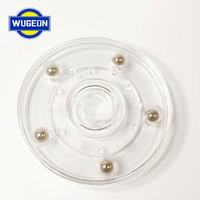 Вращающаяся подставка Wugeon OEM из прозрачного акрила, сверхпрочная, с долговечными подшипниками, модель Wugeon-tool, Китай, Чжэцзян
