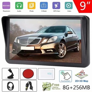9 inch màn hình cảm ứng xách tay ô tô GPS Navigator với BT AV trong WinCE 6.0 Ram 256Mb Rom 16GB 12 tháng bảo hành MP3 bản đồ miễn phí - Product Image 3