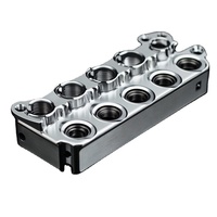 Couvre-culbuteurs haute performance en aluminium CNC et acier inoxydable, sur mesure par électroérosion à fil pour l'amélioration du moteur