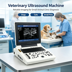 Appareil d'échographie portable électrique pour animaux, abdomen et gynécologie, avec écran HD de 10 pouces, scanner d'échographie vétérinaire - Product Image 4