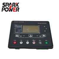 Contrôleur de Générateur Diesel SPARK HGM6120U de Haute Qualité avec Démarrage/Arrêt Automatique, Panneau de Commande en Plastique, Pièces et Accessoires d'Alternateur ATS