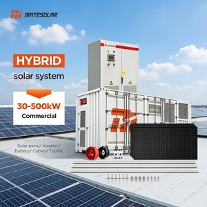Système solaire hybride 30-500 kW pour économie de coûts, idéal pour sites de fabrication à forte consommation d'énergie avec fonction de réduction de la consommation de crête - Product Image 1