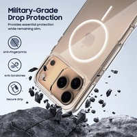Vente en Gros pour Coque de Téléphone Mobile Magnétique Simple Anti-jaunissement HD Transparente Série iPhone 17 pour iPhone 17 Pro Max