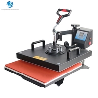 Presse à Chaud Manuelle 38x38CM pour T-shirts, Coques de Téléphone, Puzzles, Verre, Bois, Pierre, Impression par Sublimation de Photos – Neuve