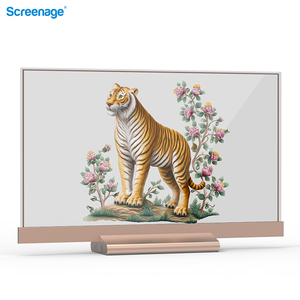 55 pouces <span class=keywords><strong>OLED</strong></span> écran Transparent bureau signalisation numérique écran tactile moniteur sans cadre <span class=keywords><strong>Oled</strong></span> Smart <span class=keywords><strong>Tv</strong></span> k ultra hd - Product Image 1