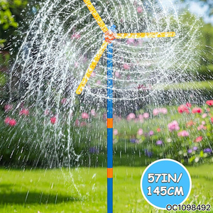 <span class=keywords><strong>Arrosage</strong></span> de jardin Moulin à vent Jeu <span class=keywords><strong>d</strong></span>'<span class=keywords><strong>eau</strong></span> extérieur en plastique Jouet <span class=keywords><strong>d</strong></span>'<span class=keywords><strong>arrosage</strong></span> rotatif à 360 ° - Product Image 3