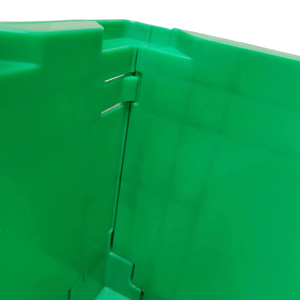 QS Hot Bán Nhà Máy Giá Có Thể Gập Lại Gấp Lưu Trữ Nhựa Di Chuyển Hộp Container Thùng Stackable Lớn Thùng Nhựa - Product Image 6
