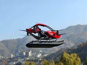 เครื่องบินส่วนบุคคลแบบ EVTOL สำหรับผู้ใหญ่รุ่นใหม่ ใช้พลังงานแบตเตอรี่ ผลิตจากคาร์บอนไฟเบอร์ 1 ที่นั่ง น้ำหนักเบาพิเศษ ขึ้นและลงจอดในแนวตั้ง - Product Image 1