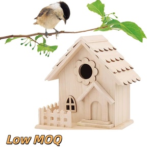 Nid d'<span class=keywords><strong>oiseau</strong></span> nouvelle maison et Brid boîte d'élevage décoration pas cher rustique <span class=keywords><strong>en</strong></span> <span class=keywords><strong>bois</strong></span> mode maison pour animaux de compagnie cabanes <span class=keywords><strong>en</strong></span> <span class=keywords><strong>bois</strong></span> solide volière Cage à oiseaux - Product Image 1