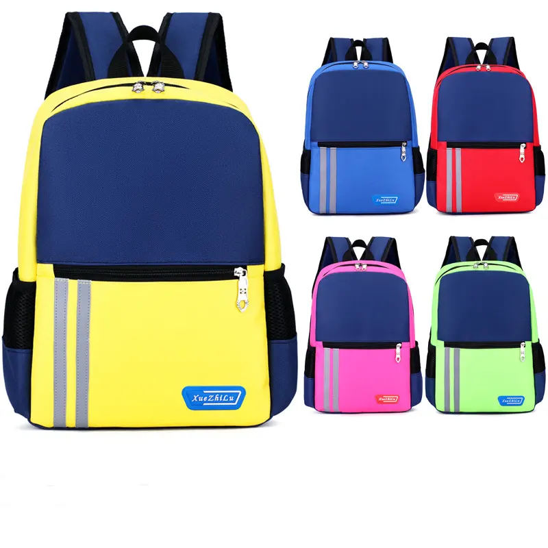 Kindergarten Kids School Bag Custom Logo Printing Primary School Students Breathable Backpack Bag