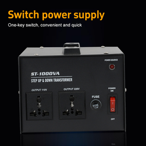 Efficient 110V to 220V AC <strong>Transformer</strong> for <strong>Step</strong>-<strong>up</strong> &amp; <strong>Down</strong> Voltage Conversion - Product Image 4