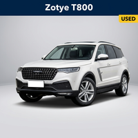 Voitures d'occasion Zotye T800 SUV LHD Automatique Traction avant 7 places 2.0T Faible kilométrage Sans accident Exportation Vente en gros 2018