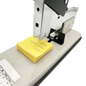 <span class=keywords><strong>Agrafeuse</strong></span> manuelle en métal EMDA pour bureau, format jumbo, grande capacité, 210 feuilles, gris - Product Image 4