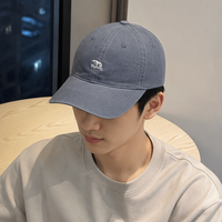 Casquettes non structurées en gros, brodées, à large bord, grande taille pour hommes et femmes