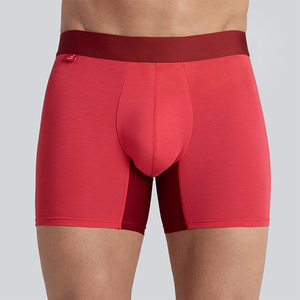 Ropa Interior Masculina de Fibra de Bambú Antibacteriana y Spandex, Ligera, Cómoda, de Secado Rápido, Tipo Bóxer con Cintura Elástica - Product Image 6