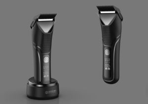 防水セラミック刃、取り外し可能な男性用全身脱毛器、ウェット/ドライ対応、男性用電動陰部トリマー、LEDライト、調整可能なガード付き - Product Image 6