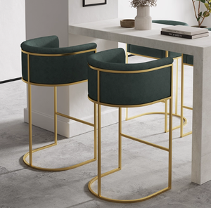 <span class=keywords><strong>Tabouret</strong></span> <span class=keywords><strong>de</strong></span> <span class=keywords><strong>Bar</strong></span> Moderne en Métal Doré <span class=keywords><strong>Hauteur</strong></span> <span class=keywords><strong>65</strong></span>/75cm Chaise Haute pour Tables <span class=keywords><strong>de</strong></span> Club pour Hôtels Salle à Manger et Centres Commerciaux quantité minimale <span class=keywords><strong>de</strong></span> commande Bas - Product Image 5