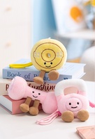 Haltères créatifs, kettlebells, jouet en peluche, poupée de sport, poupée de dessin animé, rembourrage en coton PP, jouet en peluche, poupée en peluche