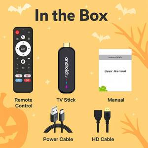 Clé TV Android 4K H96 MAX TESTÉE S905L 4K Streaming Internet <span class=keywords><strong>Plus</strong></span> Intelligent Boîtier TV <span class=keywords><strong>OTT</strong></span> Google Android 14 Pro Clé TV France Allemagne - Product Image 5