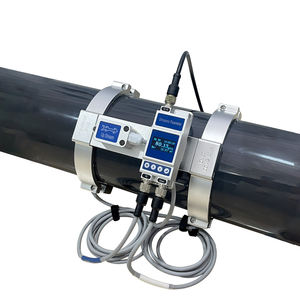 Draagbare klem OEM ODM micro ultrasone debietmeter klemtype voor water gietijzer <span class=keywords><strong>4</strong></span> tot <span class=keywords><strong>20mA</strong></span> bereik ultrasone debietmeter - Product Image 2