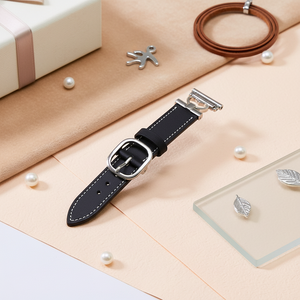 Correas de Cuero Genuino de Doble Cara de 16mm 18mm 20mm con Diseño Delgado para Relojes <span class=keywords><strong>Casio</strong></span>, para Chicas y Mujeres - Product Image 2