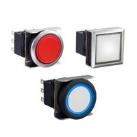 IDEC japon Original 24V arrêt d'urgence autobloquant PLC lumière interrupteur à bouton-poussoir lumineux YW pour relais certifié CE ROHS
