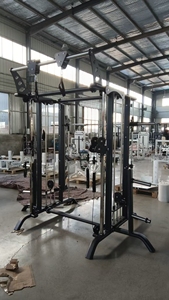 Machine d'entraînement multifonctionnelle Smith version avancée, directement de l'usine, pour usage domestique et commercial, avec Lat Pulldown et Cable <span class=keywords><strong>Crossover</strong></span> - Product Image 5